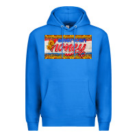 True Royal american honey sunflower license plate Premium Hoodie - HRA Design Shop