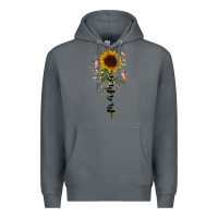 Rock mama sunflower Premium Hoodie - RacoonDesign