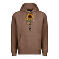 Chestnut mama sunflower Premium Hoodie - RacoonDesign