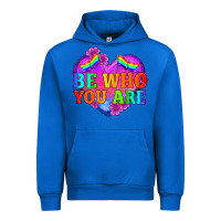 Cobalt be who you are Urban Hoodie - HRA Design Shop