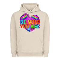 Pigment French Oak be who you are Urban Hoodie - HRA Design Shop