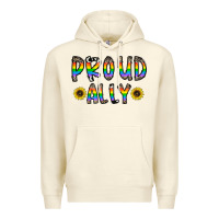 Sandshell proud ally Premium Hoodie - CowhideDigitalArt