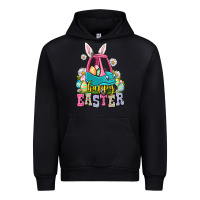 Black Happy Easter toddler car Urban Hoodie - OliviaCreatesArt