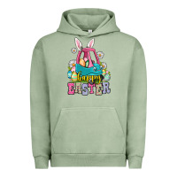 Pigment Oil Green Happy Easter toddler car Urban Hoodie - OliviaCreatesArt