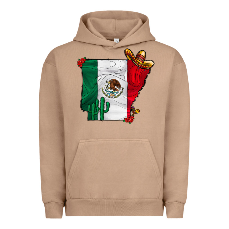 Mexica Oklahama Urban Hoodie by CowhideDigitalArt | Teevron