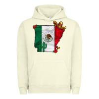 Pigment Pistachio mexica oklahama Urban Hoodie - CowhideDigitalArt
