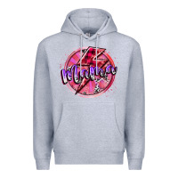 Heather Grey mama valentine Premium Hoodie - RacoonDesign