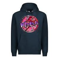 Navy mama valentine Premium Hoodie - RacoonDesign