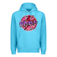 Ocean Blue mama valentine Premium Hoodie - RacoonDesign