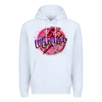 White mama valentine Premium Hoodie - RacoonDesign