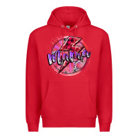 Red mama valentine Premium Hoodie - RacoonDesign