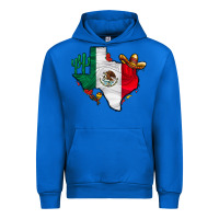 Cobalt mexica texas Urban Hoodie - CowhideDigitalArt