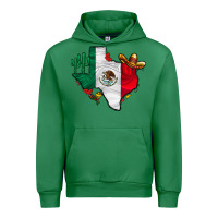 Emerald mexica texas Urban Hoodie - CowhideDigitalArt