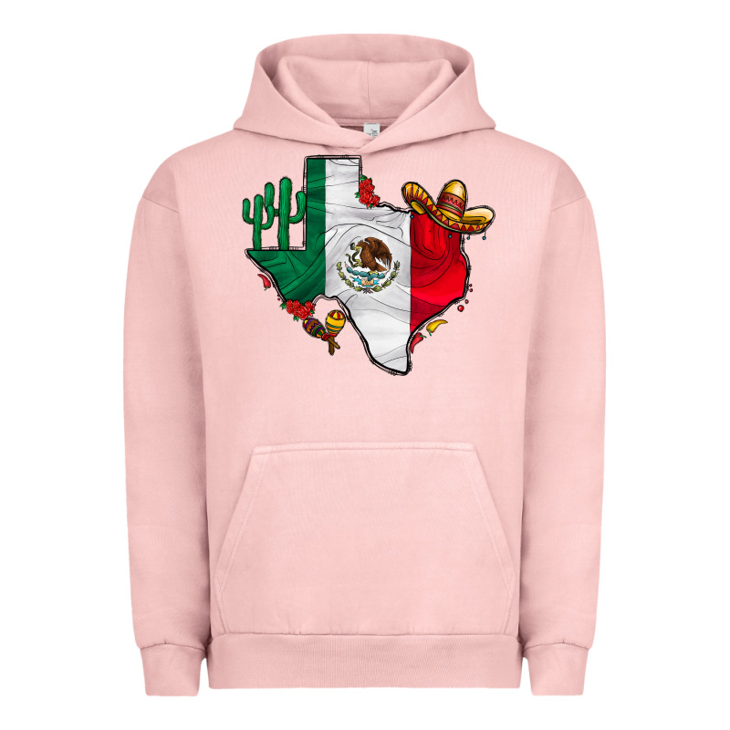 Mexica Texas Urban Hoodie by CowhideDigitalArt | Teevron