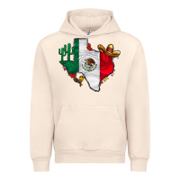 Sandshell mexica texas Urban Hoodie - CowhideDigitalArt