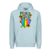 Blue Mist proud dad love Premium Hoodie - CowhideDigitalArt