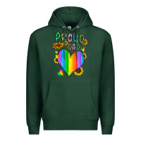 Sports Green proud dad love Premium Hoodie - CowhideDigitalArt