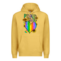 Antique Gold proud dad love Premium Hoodie - CowhideDigitalArt