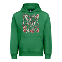 Emerald Easter Day Happy Easter y'all Urban Hoodie - OliviaCreatesArt