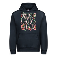 Navy Easter Day Happy Easter y'all Urban Hoodie - OliviaCreatesArt
