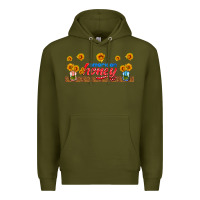 Army Green american honey libbey cup Premium Hoodie - HRA Design Shop