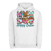 Pigment Lunar Rock Happy Easter western peeps Urban Hoodie - OliviaCreatesArt