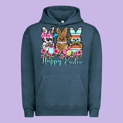 Happy Easter Western Peeps Urban Hoodie Designed By Oliviacreatesart