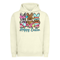 Pigment Pistachio Happy Easter western peeps Urban Hoodie - OliviaCreatesArt