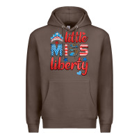 Coffee little miss liberty Premium Hoodie - HRA Design Shop