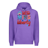 Purple little miss liberty Premium Hoodie - HRA Design Shop