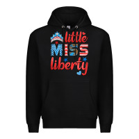 Black little miss liberty Premium Hoodie - HRA Design Shop