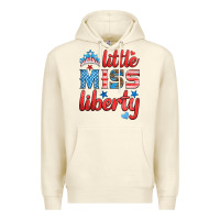 Sandshell little miss liberty Premium Hoodie - HRA Design Shop