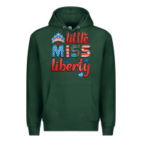 Sports Green little miss liberty Premium Hoodie - HRA Design Shop