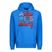 True Royal little miss liberty Premium Hoodie - HRA Design Shop