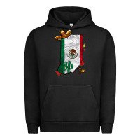 Pigment Black mexican indiana Urban Hoodie - CowhideDigitalArt
