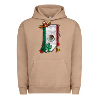 Pigment Burro mexican indiana Urban Hoodie - CowhideDigitalArt