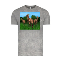 Cloud Rock parasaurolophus Vintage Tee - Artiststas