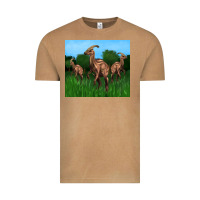 Vintage Camel parasaurolophus Vintage Tee - Artiststas