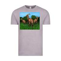 Vintage Zinc parasaurolophus Vintage Tee - Artiststas