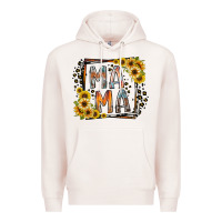 Pale Pink mama western Premium Hoodie - RacoonDesign