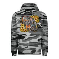 Slate Camo mama western Premium Hoodie - RacoonDesign