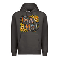 Smoke mama western Premium Hoodie - RacoonDesign