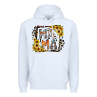 White mama western Premium Hoodie - RacoonDesign