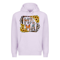 Lilac mama western Premium Hoodie - RacoonDesign