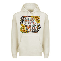 Oatmeal Heather mama western Premium Hoodie - RacoonDesign