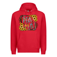 Red mama western Premium Hoodie - RacoonDesign