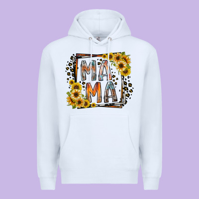 Mama Western Premium Hoodie Designed By Racoondesign
