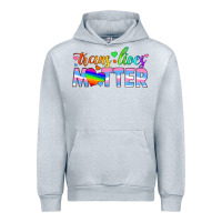 Heather Grey trans lives matter Urban Hoodie - HRA Design Shop