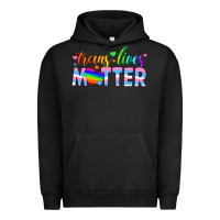 Pigment Black trans lives matter Urban Hoodie - HRA Design Shop