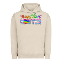 Pigment French Oak trans lives matter Urban Hoodie - HRA Design Shop